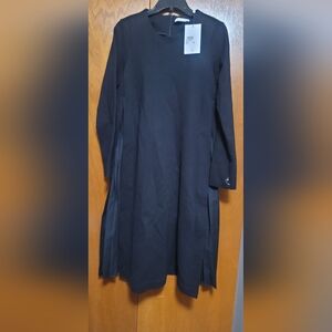 MEIMEIJ Black Long Sleeve Dress size 40